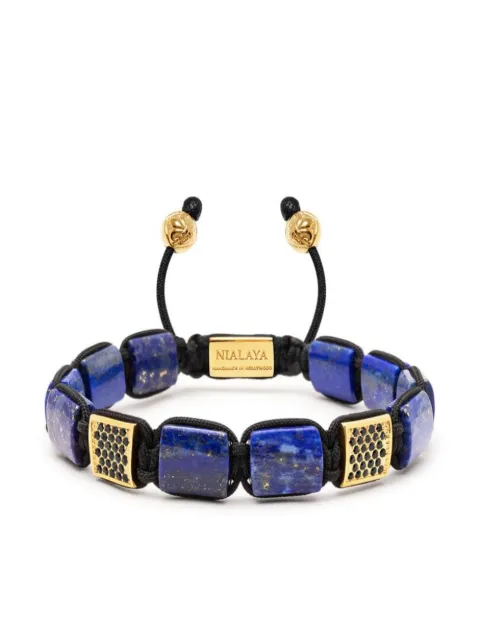 Nialaya Jewelry The CZ Perlenarmband
