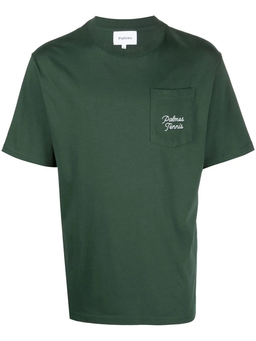 

Palmes logo-print short-sleeved T-shirt - Green