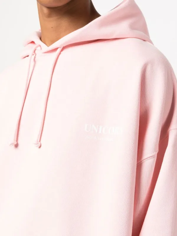 Vetements unicorn 2024 hoodie pink