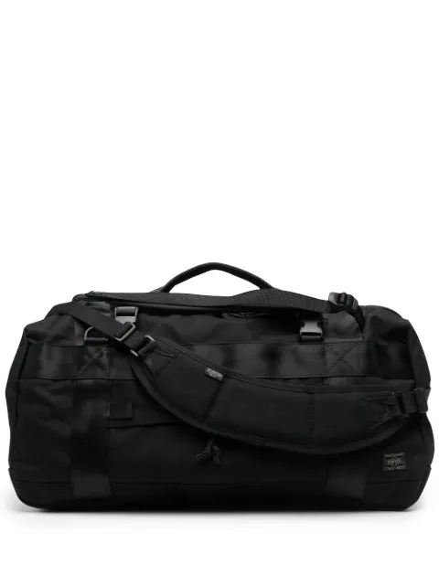Porter-Yoshida & Co. logo-patch duffle bag