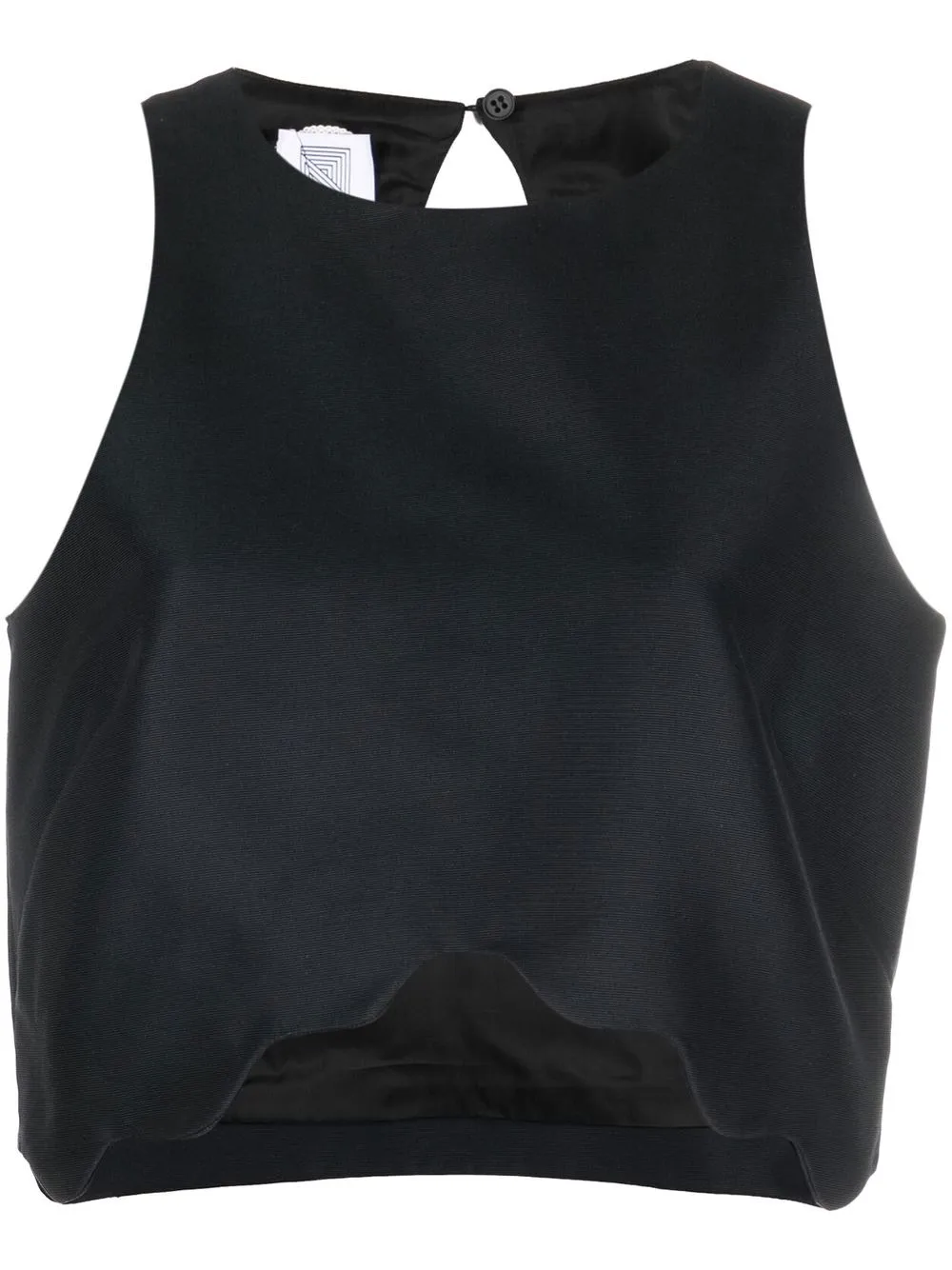 

Rosie Assoulin sleeveless cropped top - Black