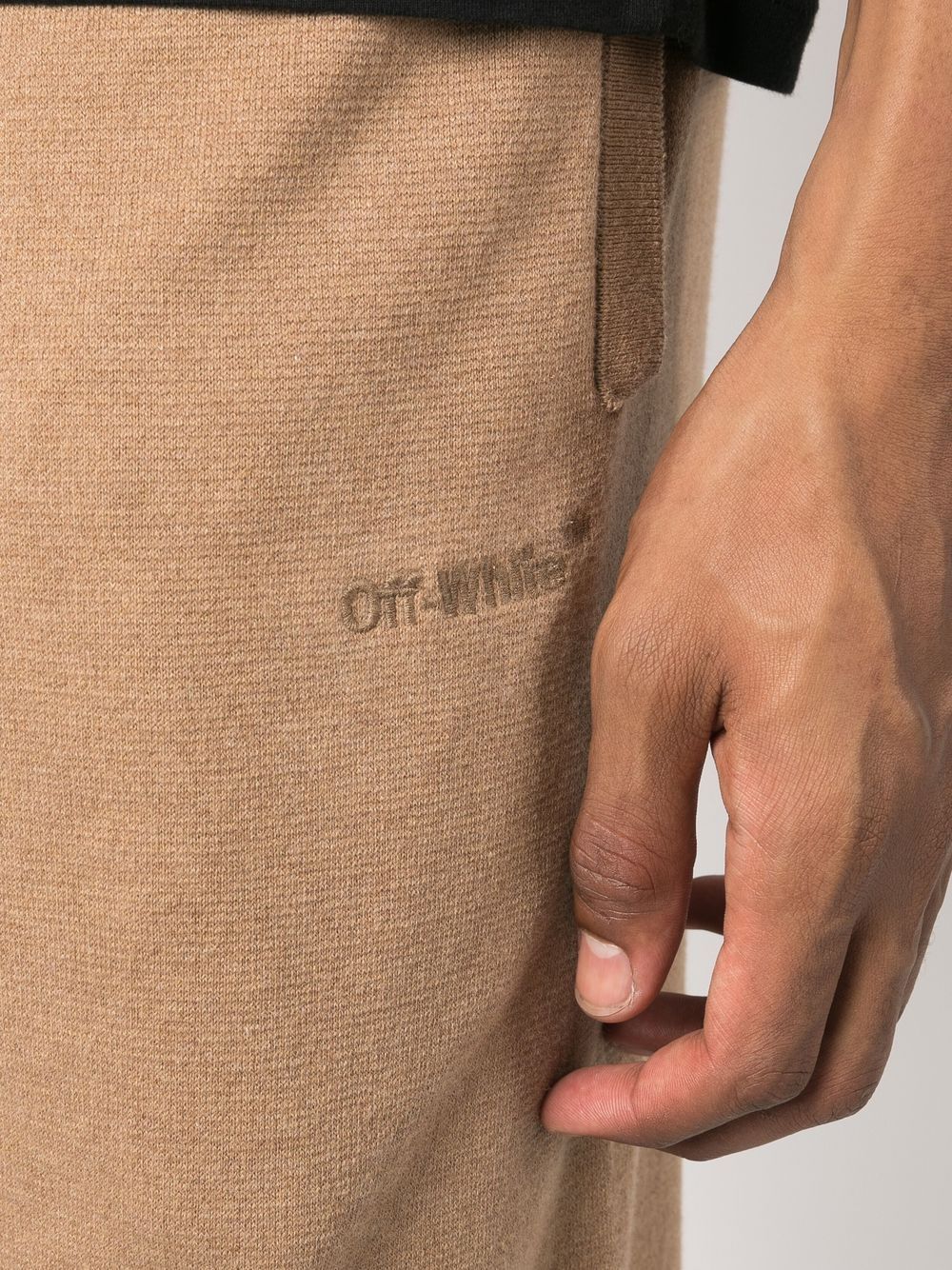 Off-White For All logo-embroidered track pants Men