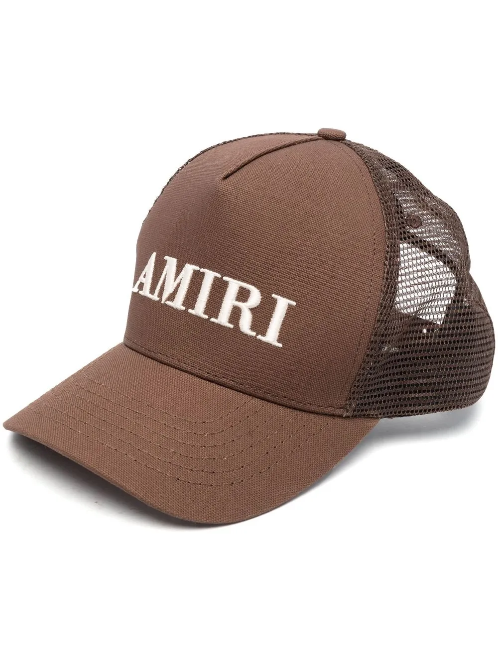 

AMIRI gorra con logo bordado - Marrón