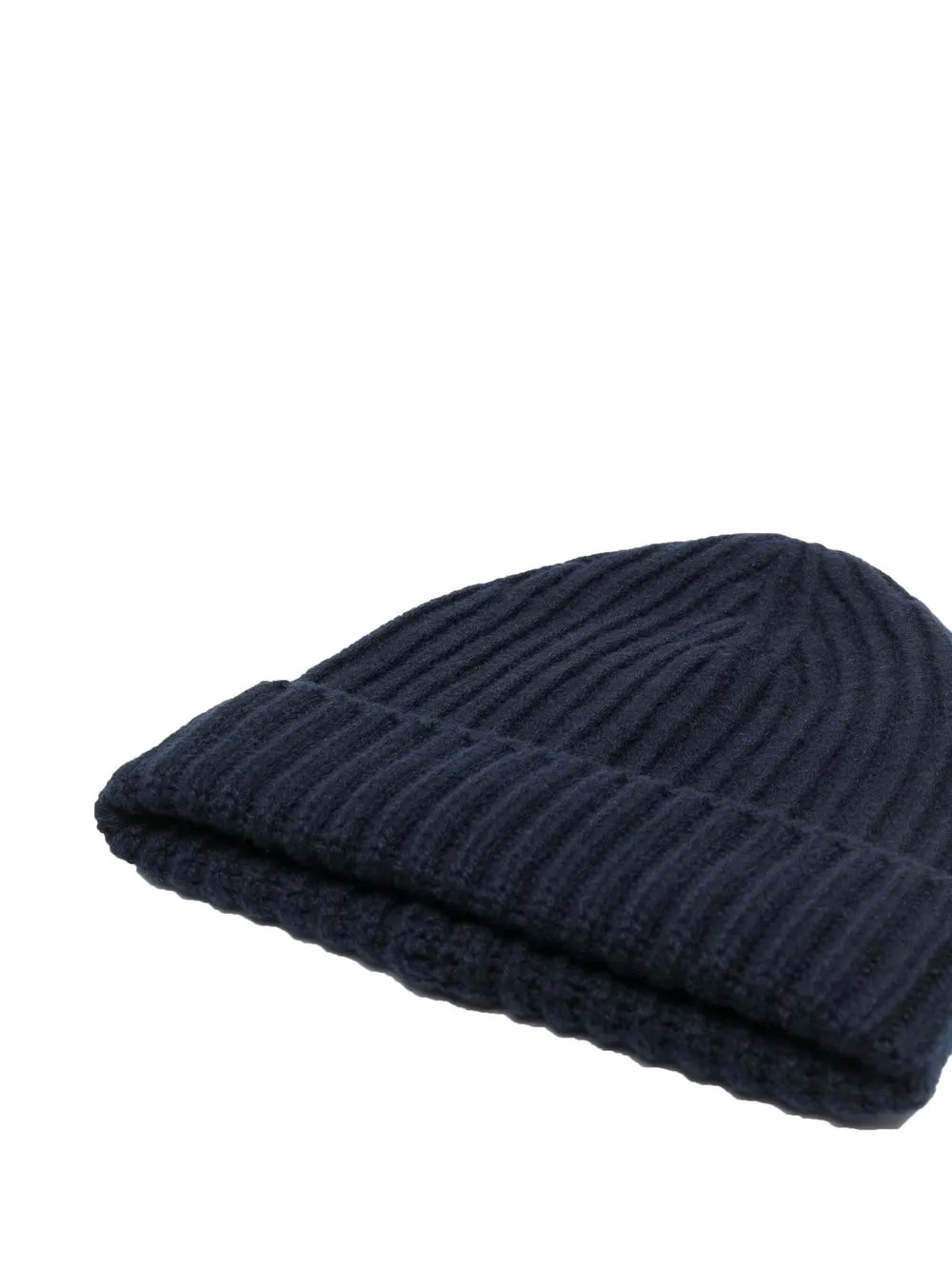 Malo Ribgebreide muts - Blauw