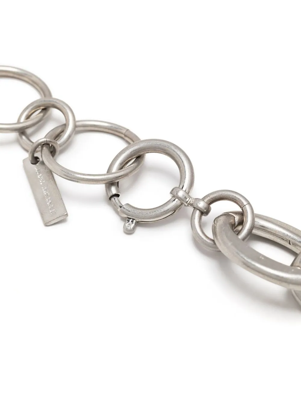  Junya Watanabe Four-ring Chain-link Necklace - Silver 