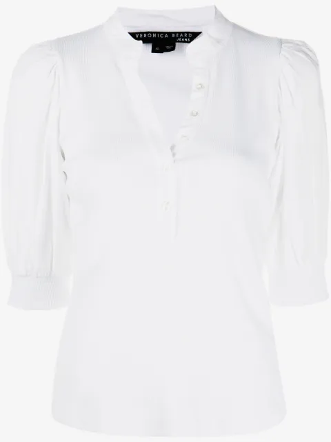 Veronica Beard Coralee button-up top