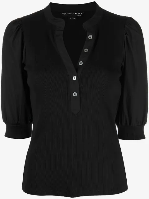 Veronica Beard top Coralee con botones