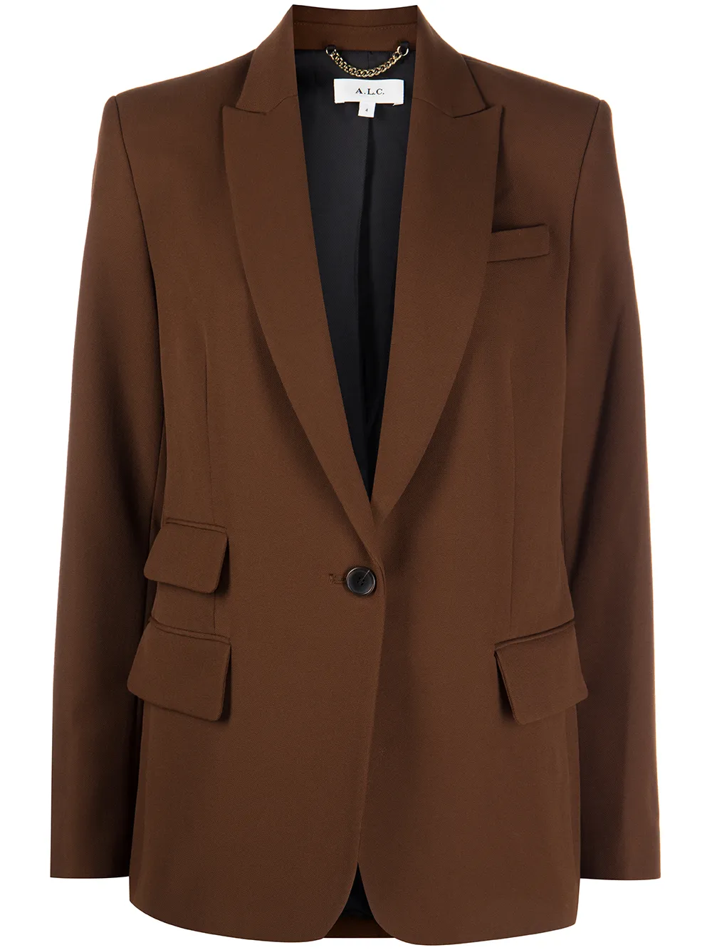 

A.L.C. Mavis single-breasted blazer - Brown