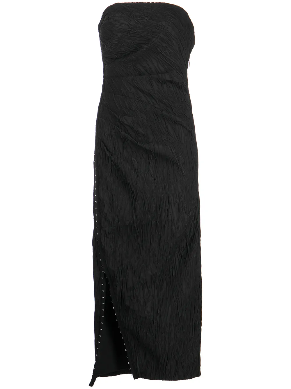 

Jonathan Simkhai Adrian draped midi dress - Black