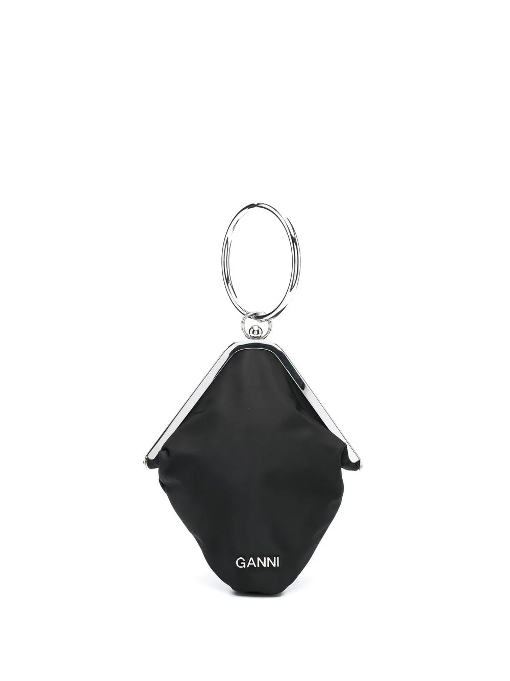 

GANNI bolsa de mano Diamond Bangle - Negro