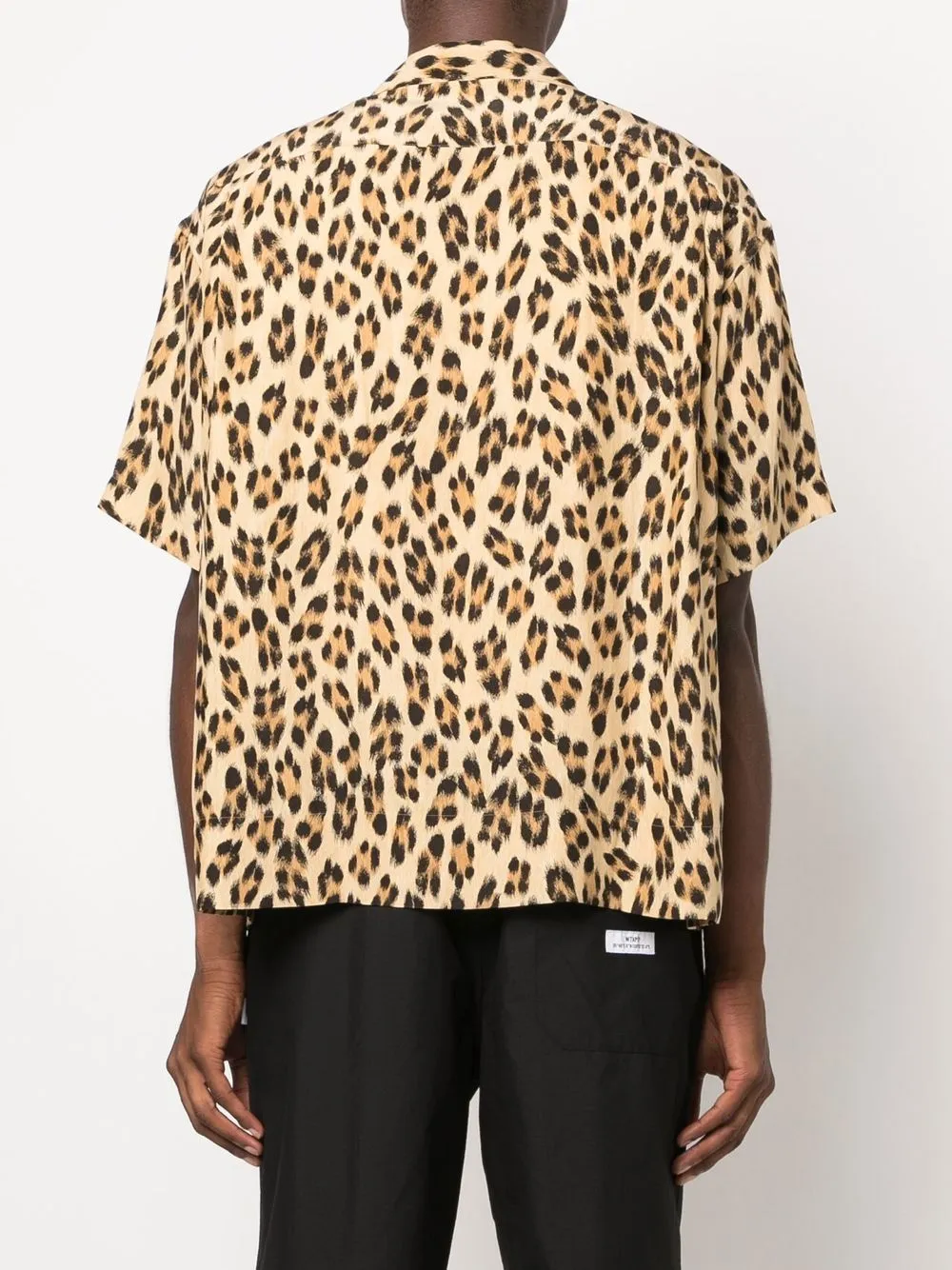 VISVIM CABAN SHIRT S/S LEOPARD レオパード シルク