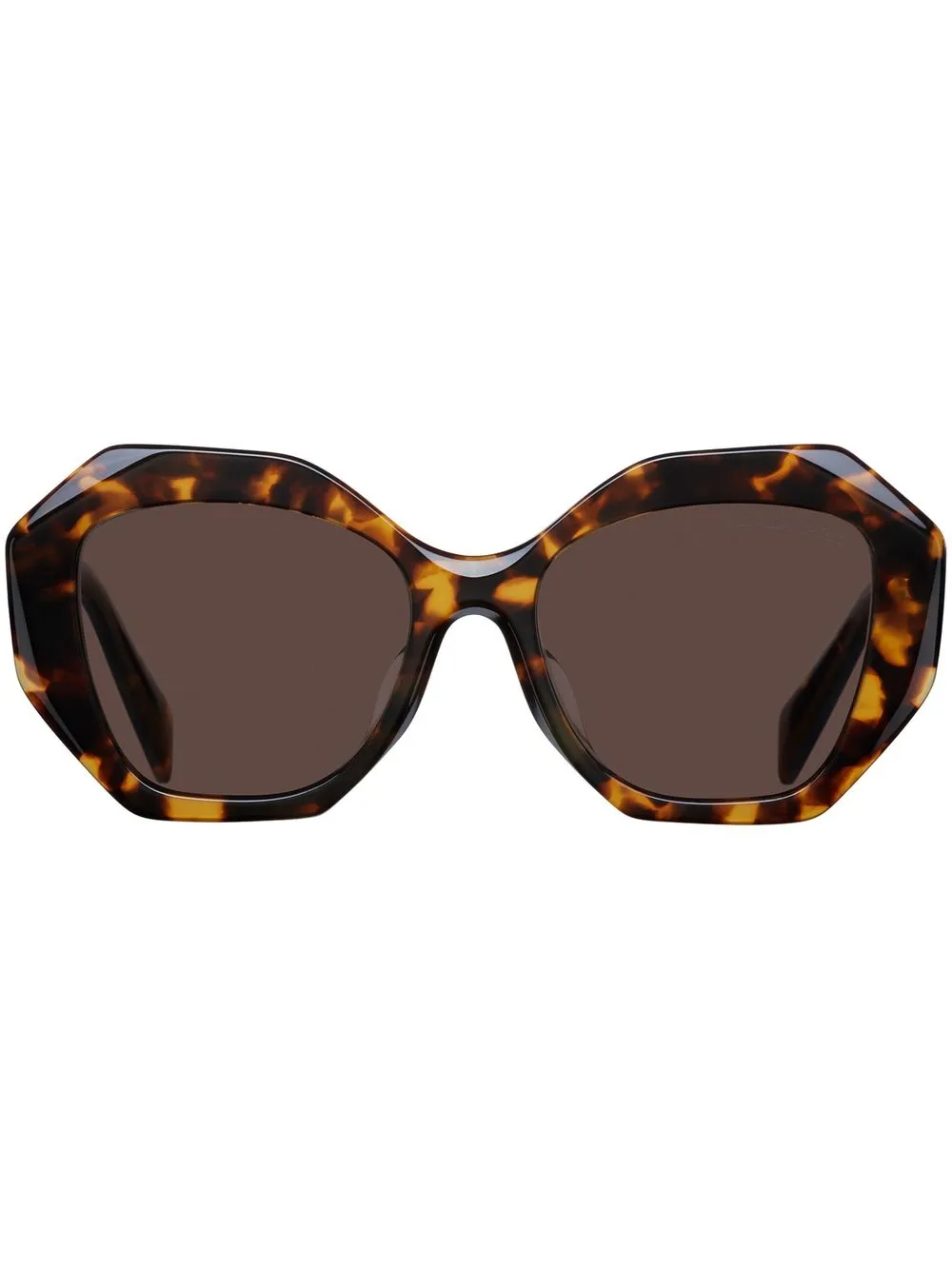 

Prada Eyewear oversized-frame sunglasses - Brown