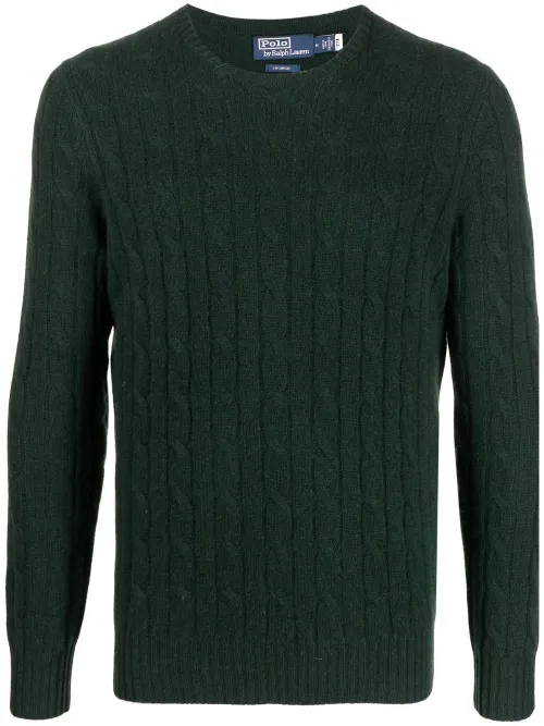 Pull en maille torsadée - Polo Ralph Lauren - Modalova