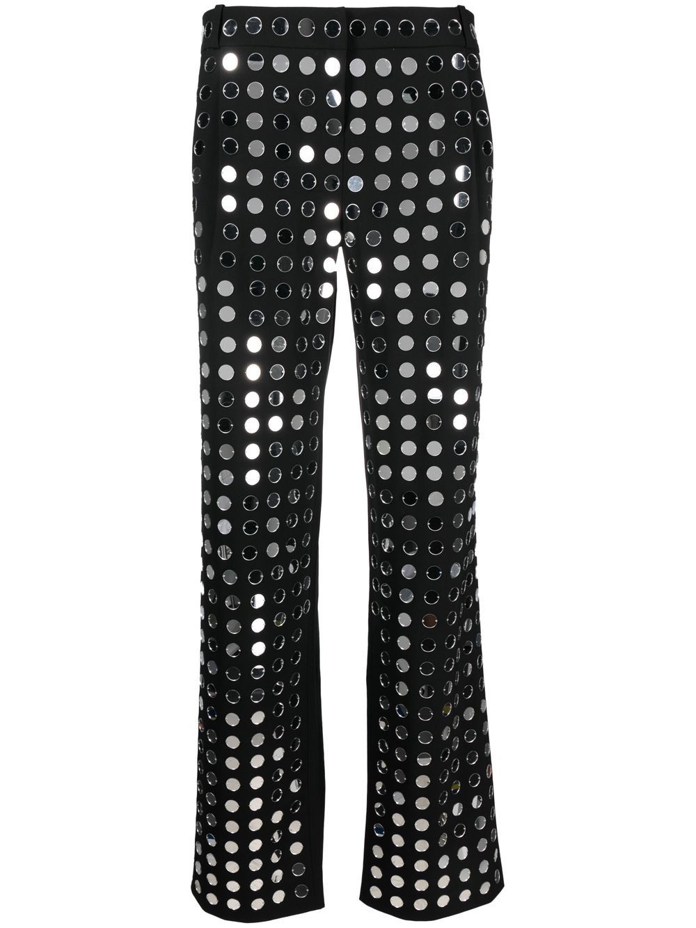 Coperni Mirrored disc-embellished Trousers - Farfetch