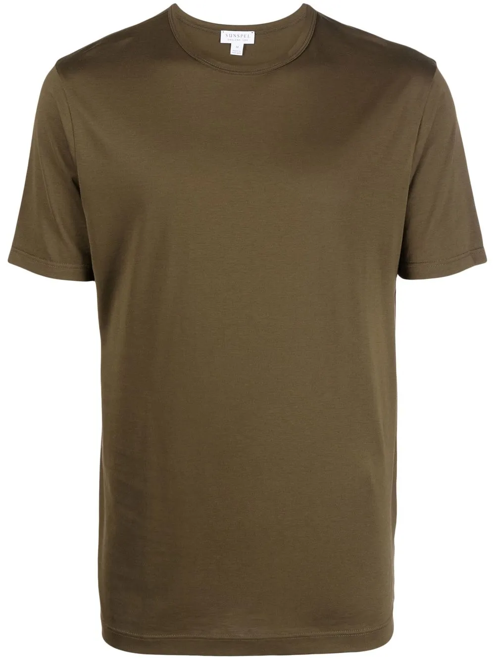 

Sunspel crew neck short-sleeved T-shirt - Green