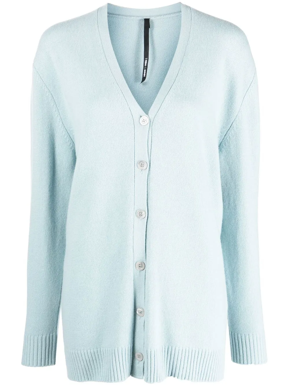 

Sara Lanzi oversized longline cardigan - Blue