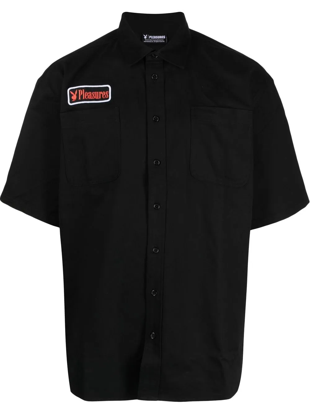 

Pleasures Film graphic-print shirt - Black
