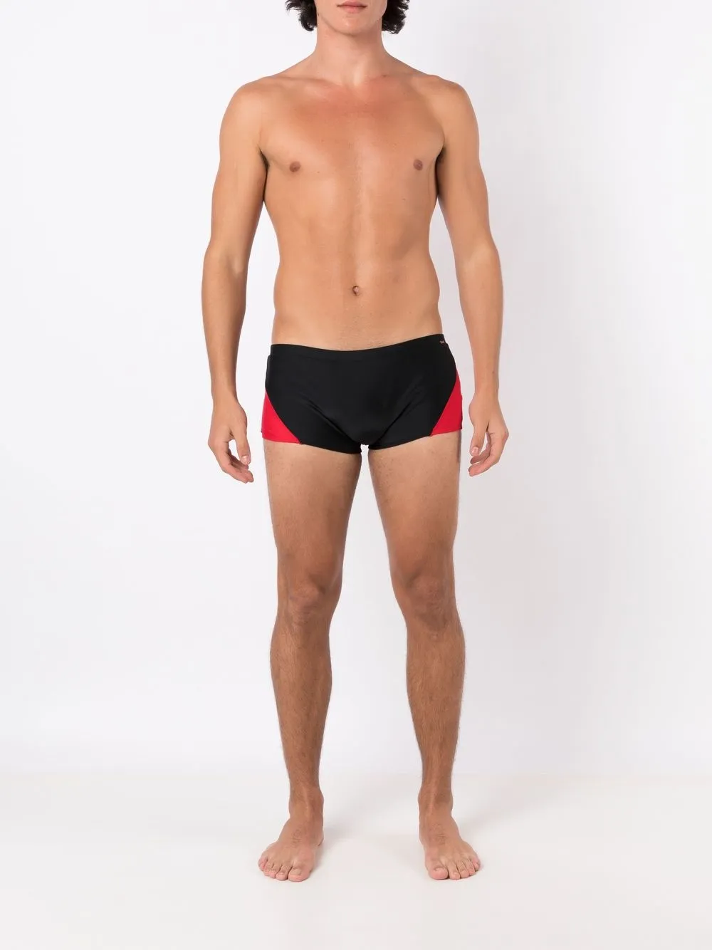 Amir Slama two-tone swim trunks | Swimming Trunks | Image 2
