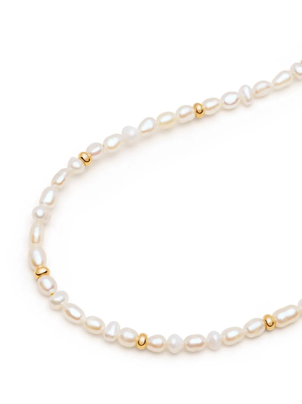 Nialaya Jewelry mini pearl choker necklace | Image 2