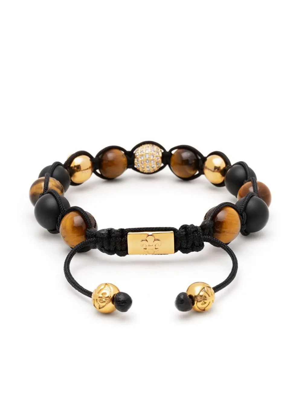 Nialaya Jewelry سوار خرز بزينة عين نمر | Image 2