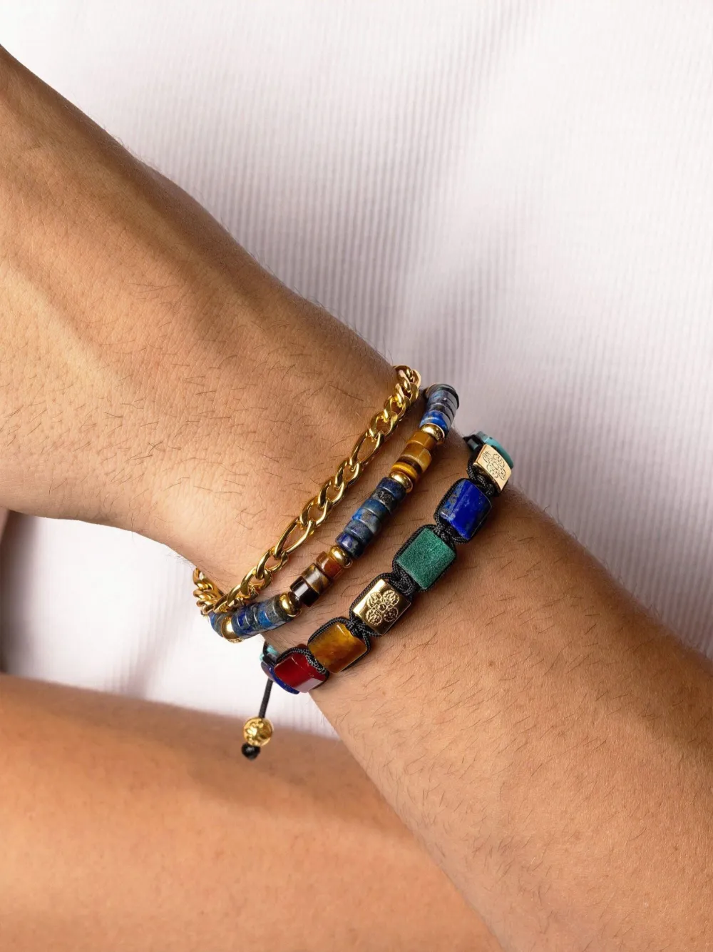Nialaya Jewelry Bracciale The Dorje con perline | Gioielli | Image 4