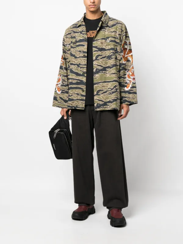 WACKO MARIA Tiger camouflage-pattern Shirt Jacket - Farfetch