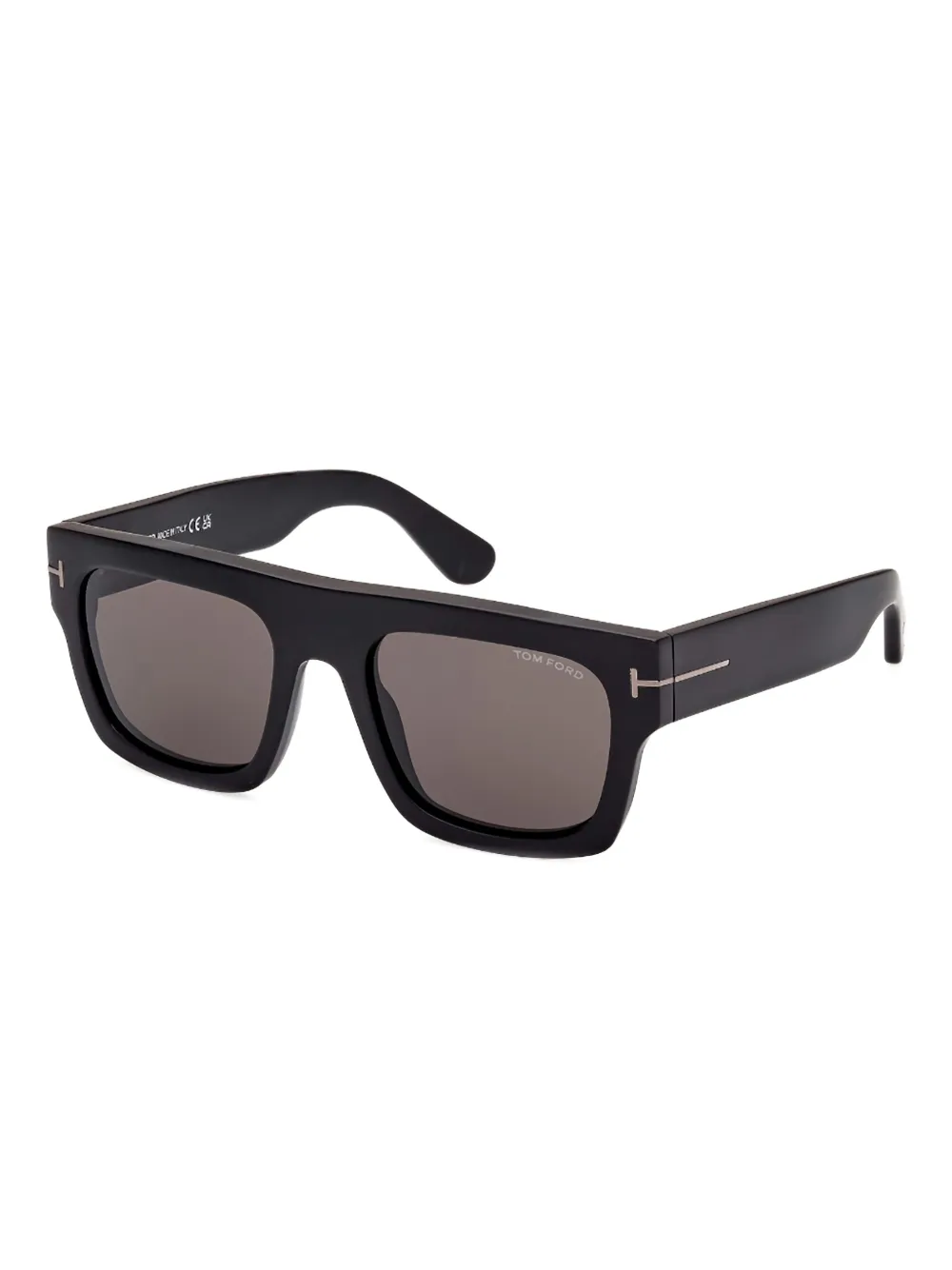 Tom Ford Rectangle-frame Sunglasses In Black
