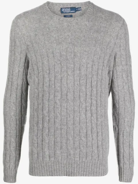 Polo Ralph Lauren cable-knit cashmere jumper