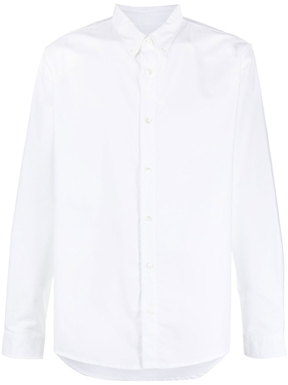 

A.P.C. camisa ajustada con botones - Blanco