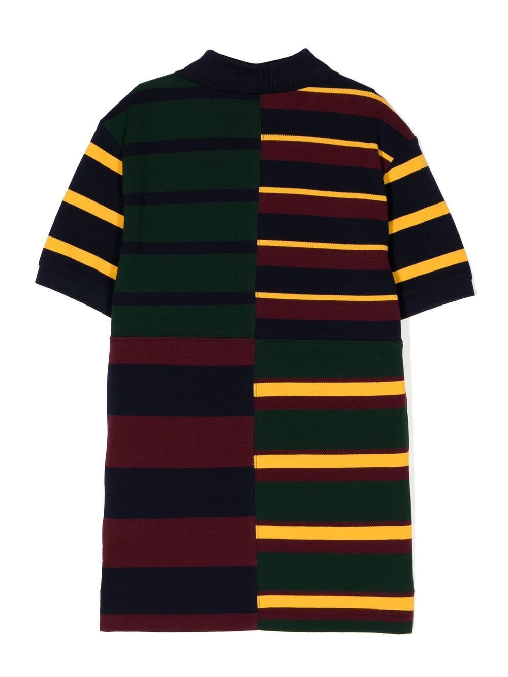 Shop Ralph Lauren Striped Cotton Polo Shirt In Multicolour