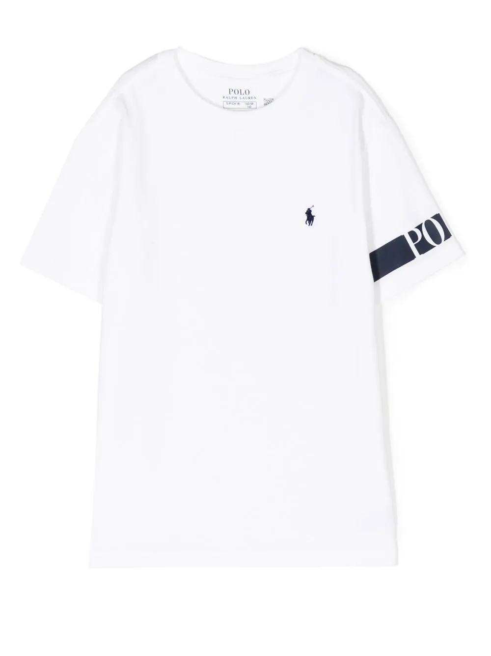 

Ralph Lauren Kids playera con logo estampado - Blanco