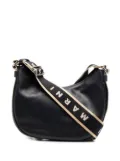 Marni logo-strap hobo bag - Black