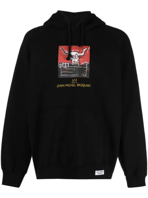 WACKO MARIA graphic-print cotton hoodie