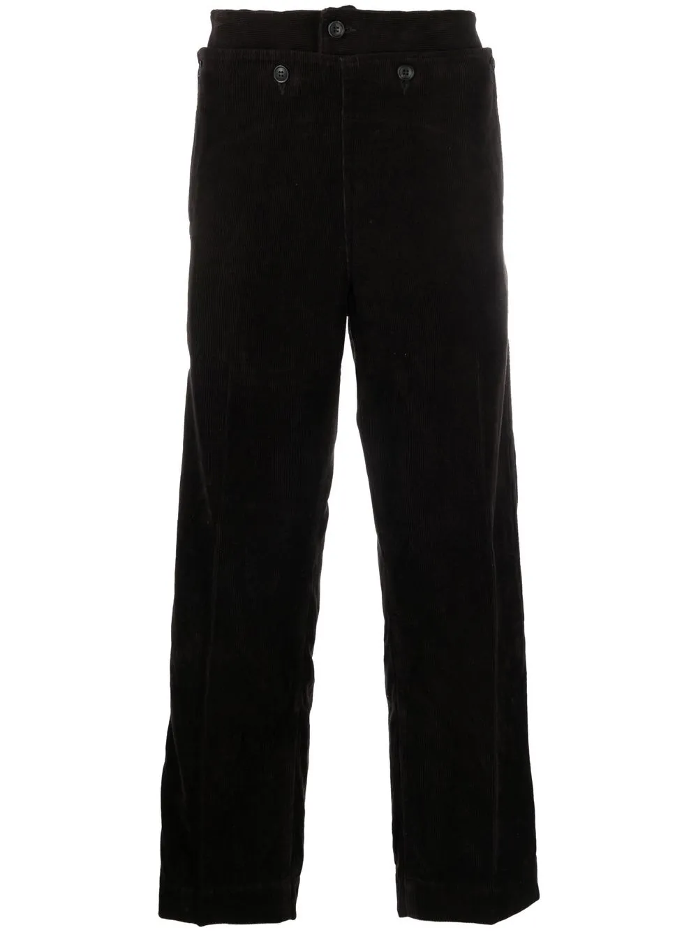 

visvim Hollman corduroy trousers - Black