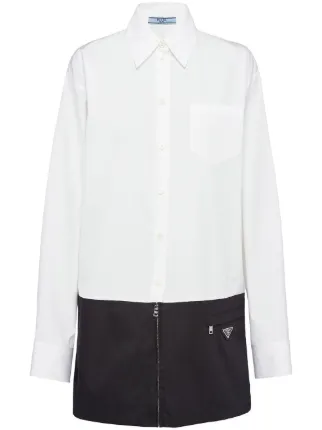 名作】PRADA 13SS バイカラーシャツ アーカイブ38 | CHARNWOODSA.COM