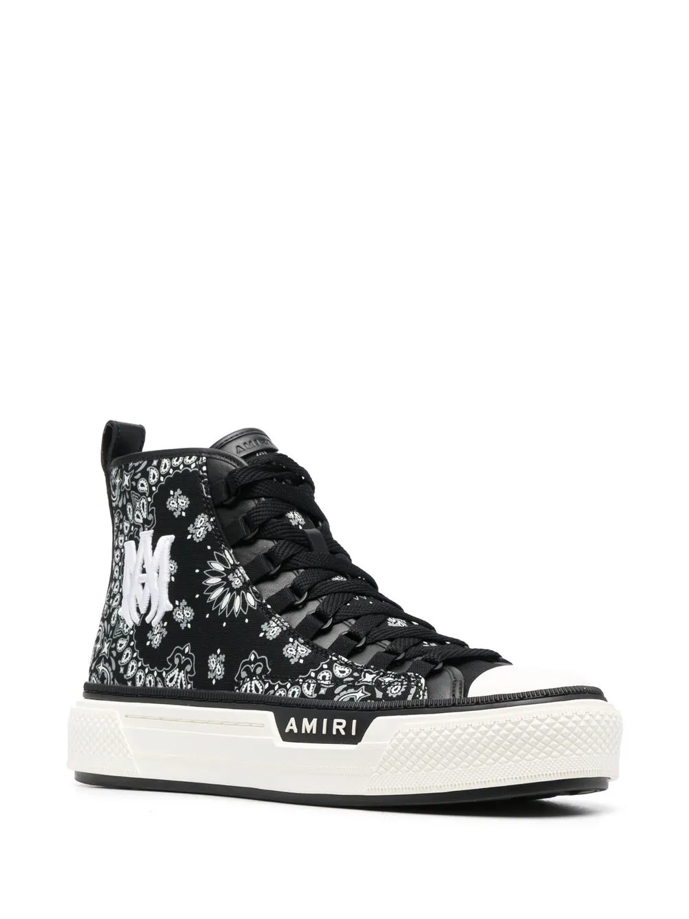 AMIRI bandana-print high-top Sneakers 