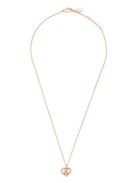 Vivienne Westwood Petra Heart Orb Pendant Necklace - Farfetch