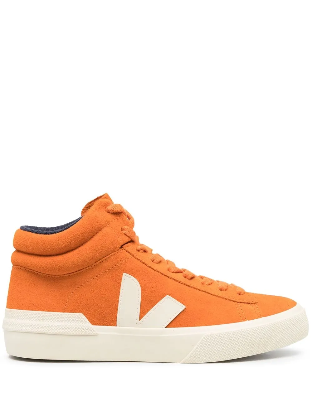 

VEJA tenis altos Minatour - Naranja