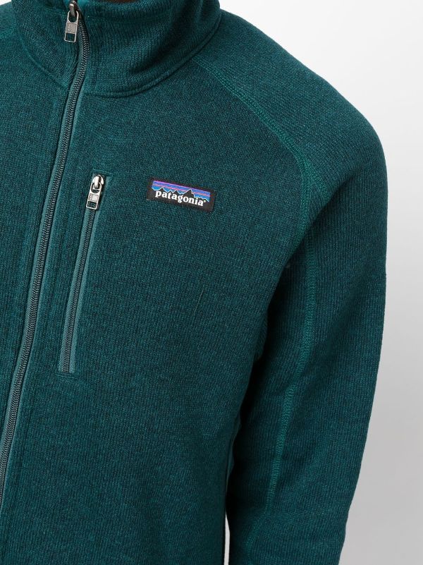 patagonia sweater zip up