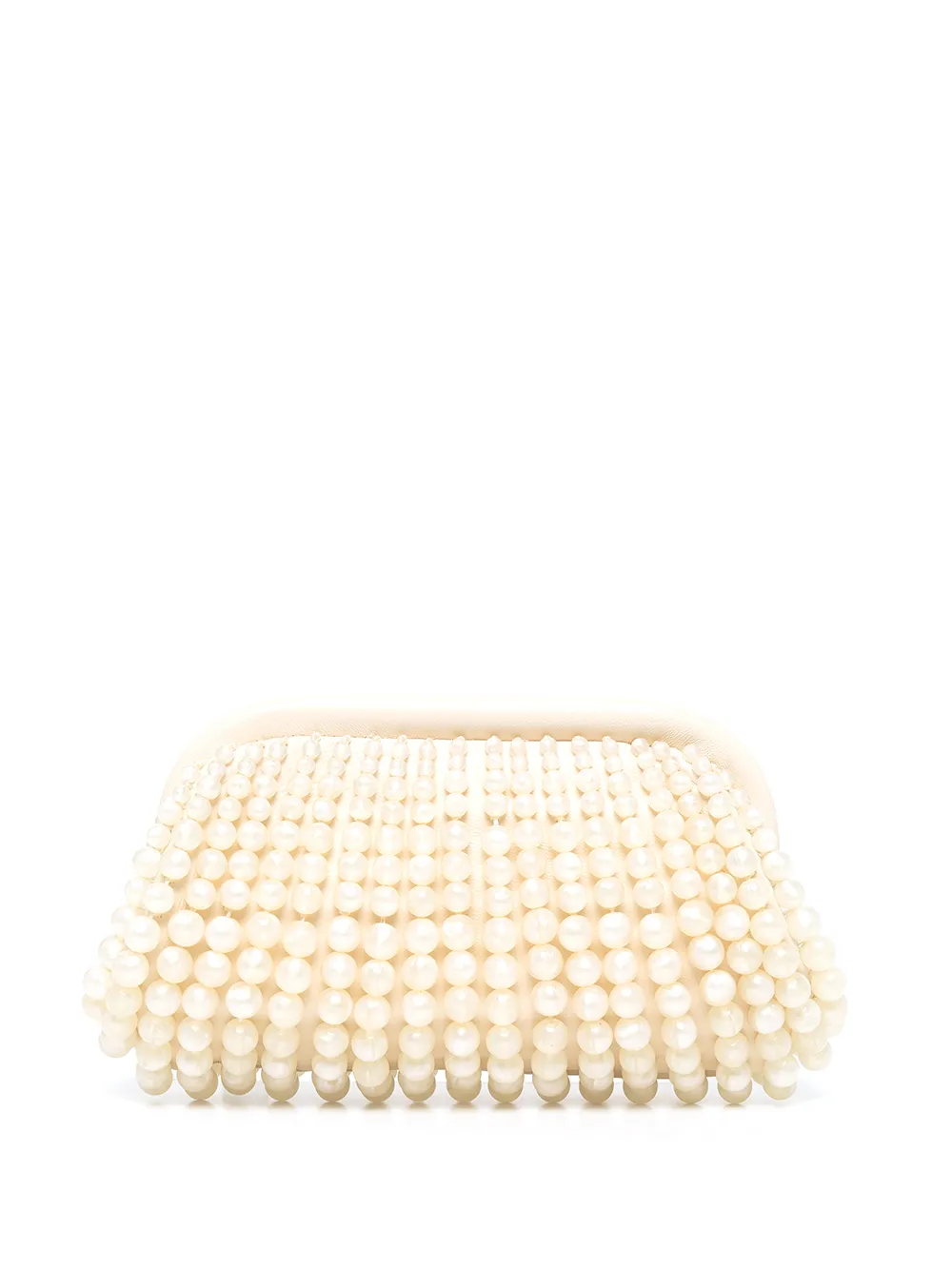 

Cult Gaia Nia beaded clutch bag - Neutrals