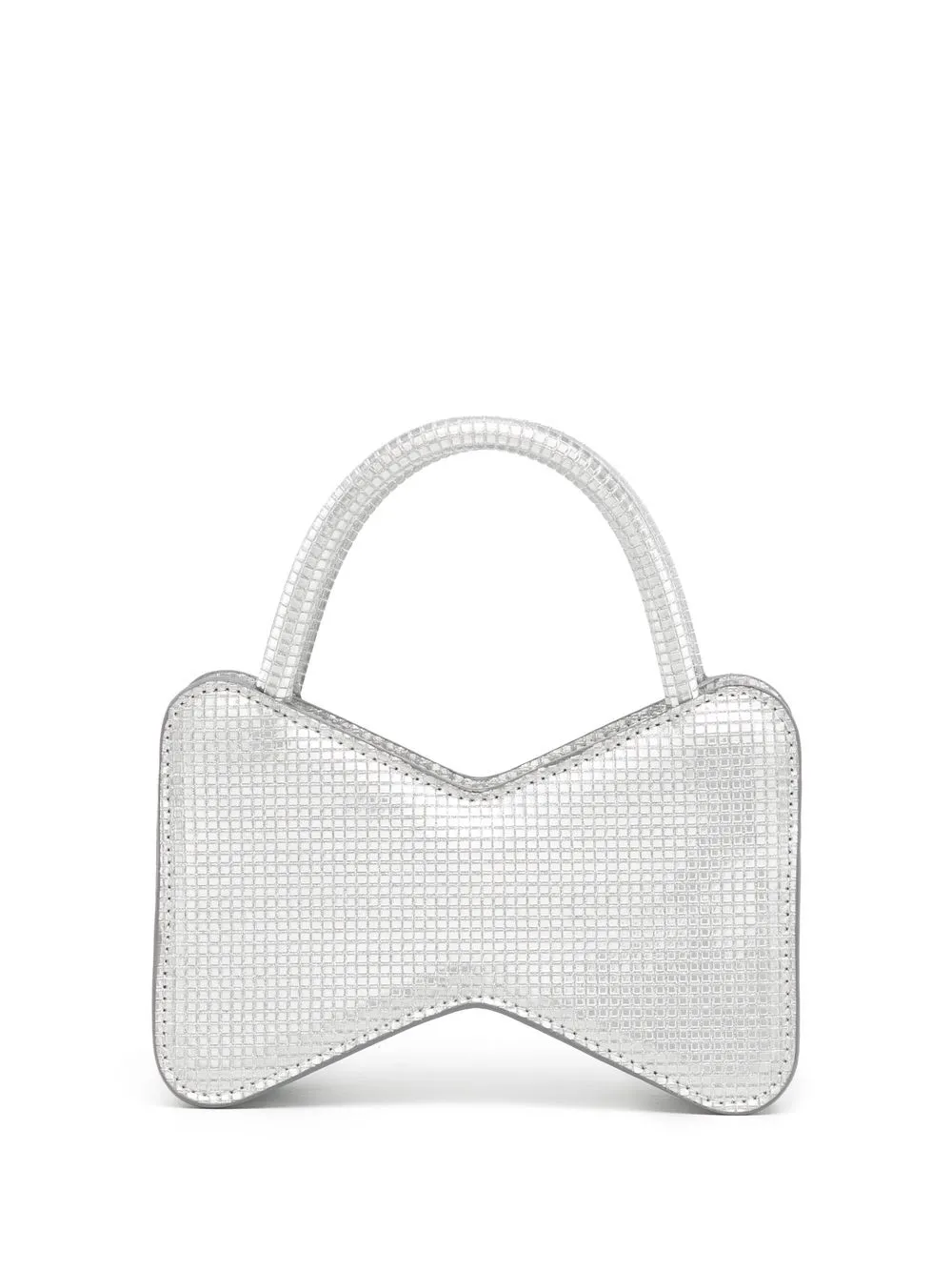 

MACH & MACH Camille metallic mini bag - Silver