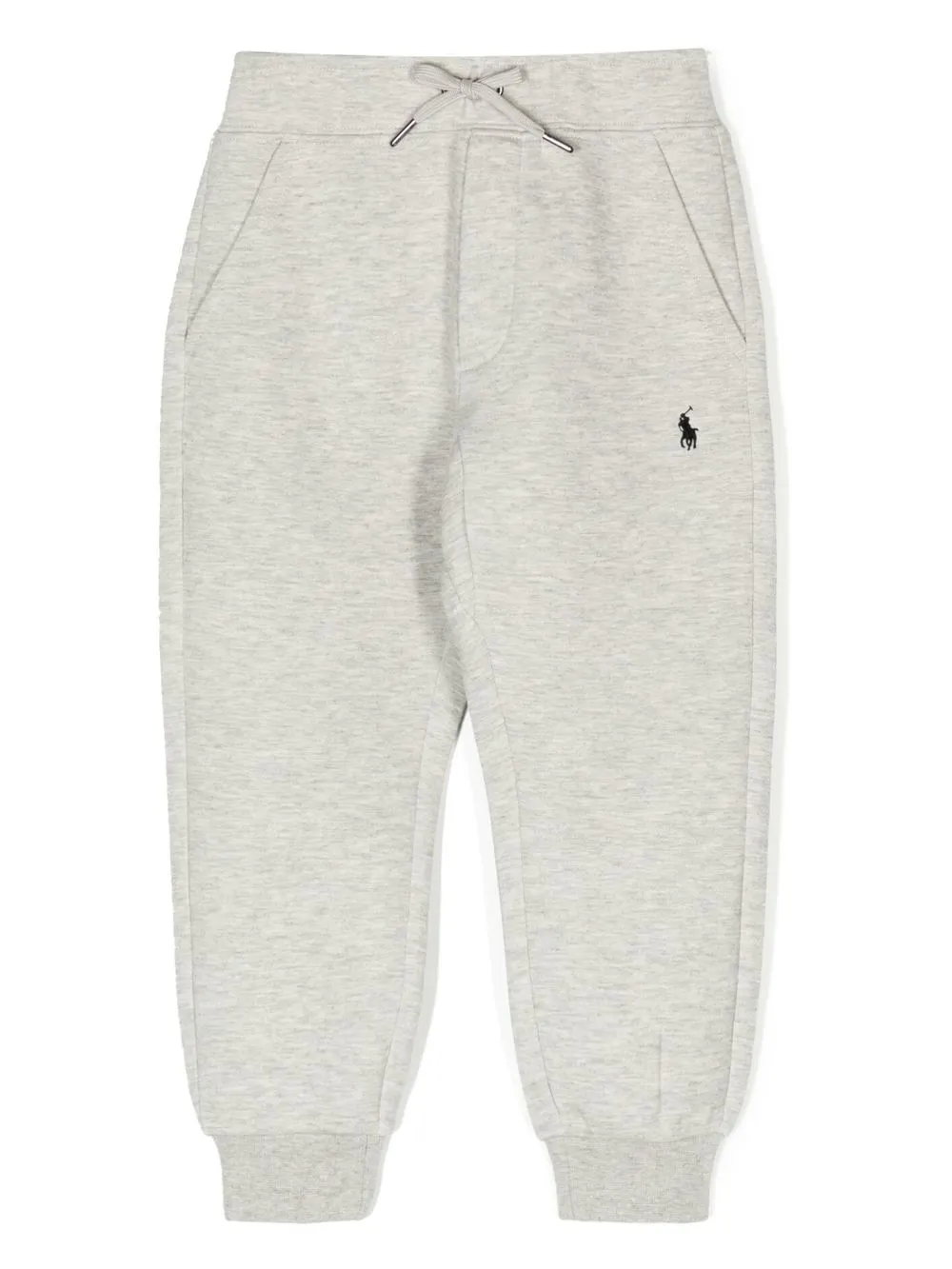 

Ralph Lauren Kids pants con logo bordado - Gris