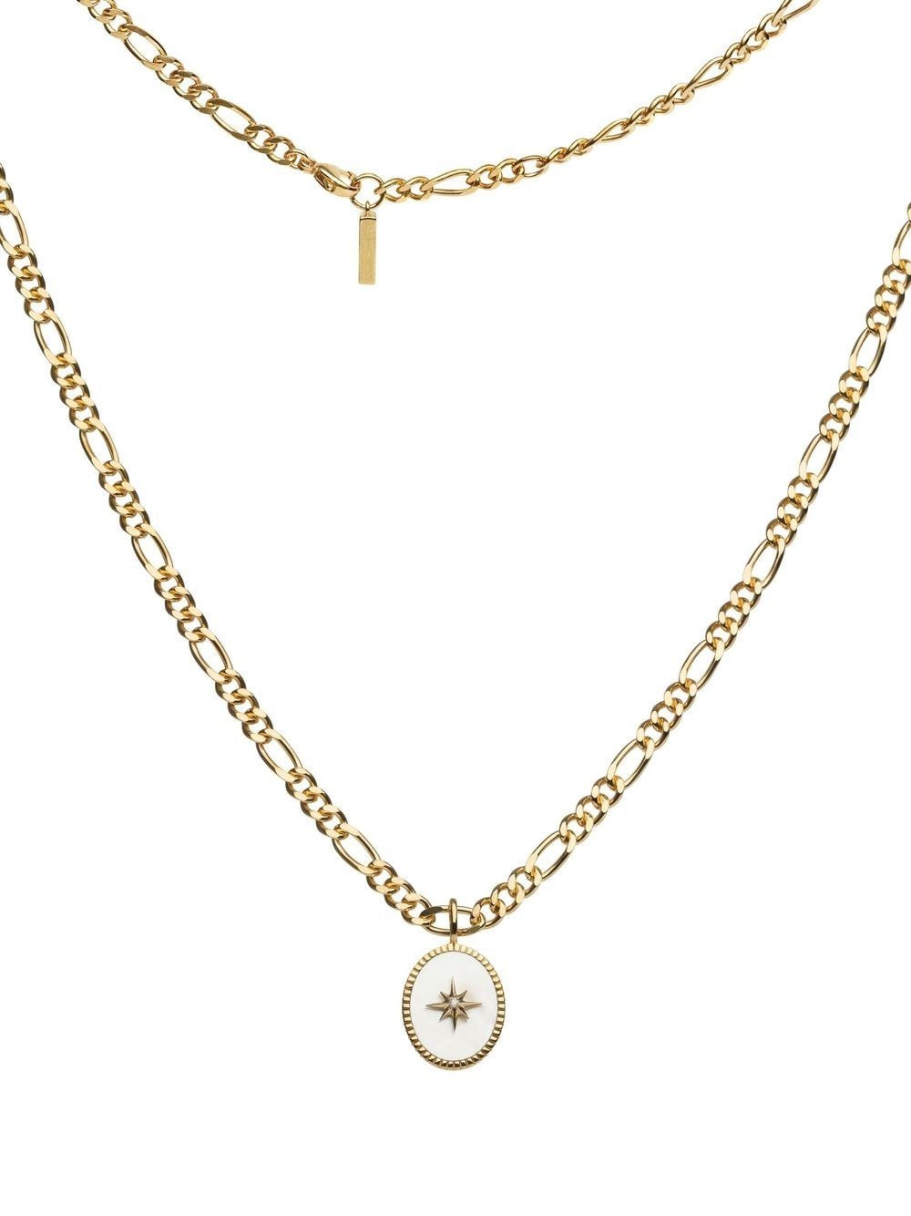 Autore Moda Saint Pendatn Necklace In Gold