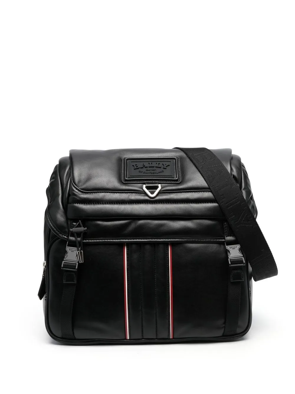 BALLY ADIL LEATHER MESSENGER BAG