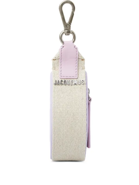 Jacquemus Le Peru leather-trimmed keyring