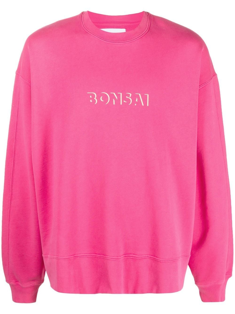 

Bonsai sudadera con logo estampado - Rosado