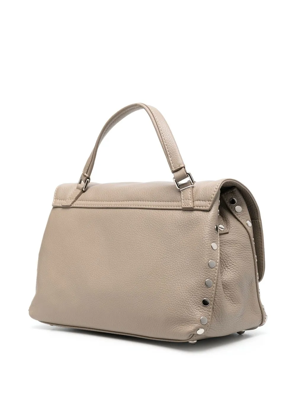 Shop Zanellato Positana Leather Tote In Nude