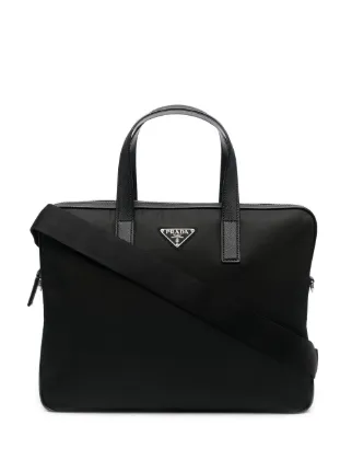 Prada briefcase nylon Clearance