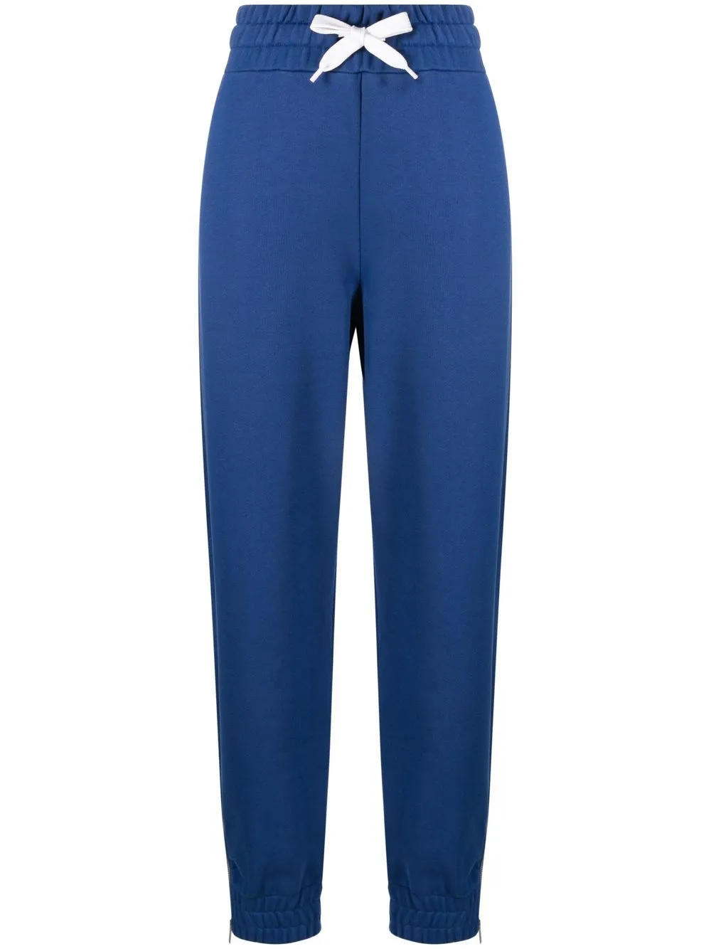 

Emporio Armani high-waisted tapered track pants - Blue