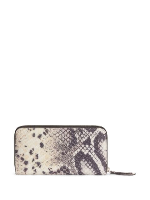 Charlotte snakeskin wallet